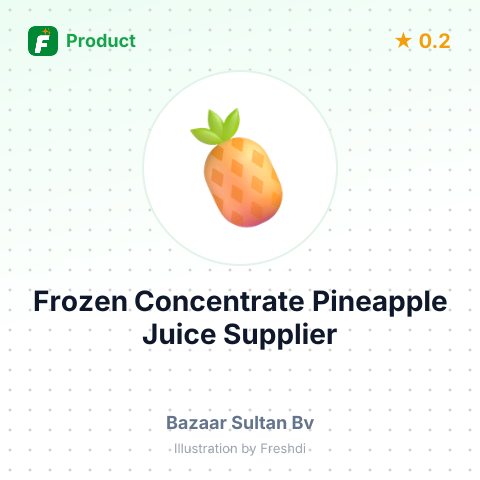 Frozen Concentrate Pineapple Juice – summary card, no photo uploaded yet