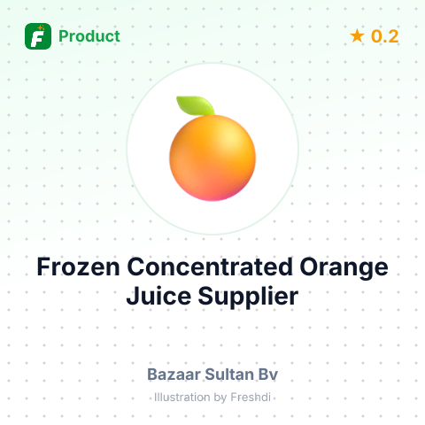 Frozen Concentrated Orange Juice – summary card, no photo uploaded yet