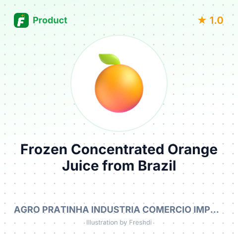 Frozen Concentrated Orange Juice – summary card, no photo uploaded yet
