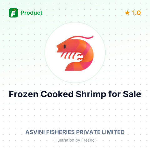 Frozen Cooked Vannamei White Shrimp IQF by Best Buy – summary card, no photo uploaded yet