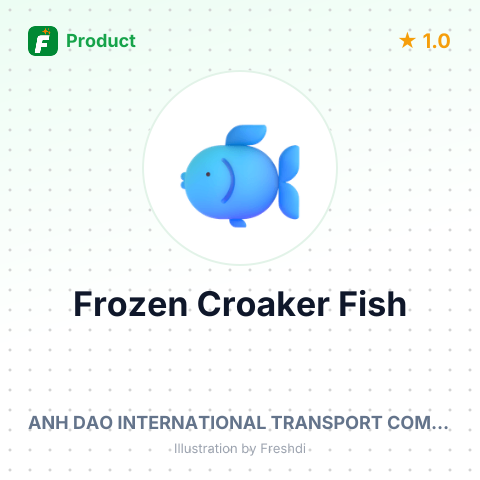 Frozen Croaker Fish – summary card, no photo uploaded yet