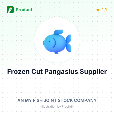 Frozen Cut Pangasius – summary card, no photo uploaded yet