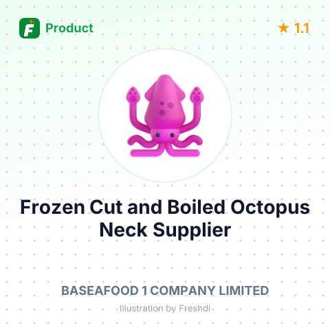 Frozen Cut and Boiled Octopus Neck – summary card, no photo uploaded yet
