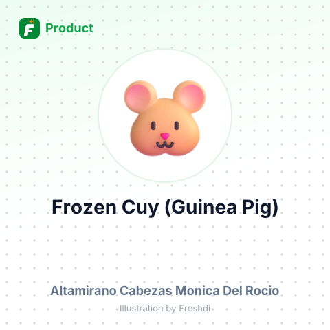 Frozen Cuy (Guinea Pig) – summary card, no photo uploaded yet