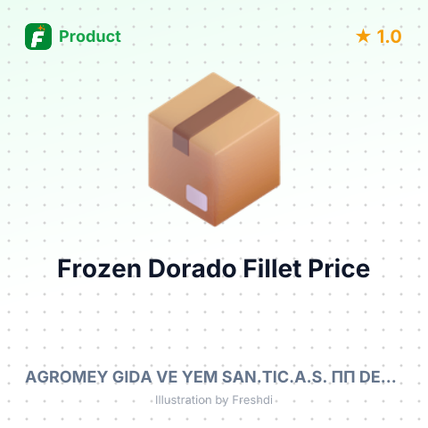 Frozen Dorado Fillet – summary card, no photo uploaded yet