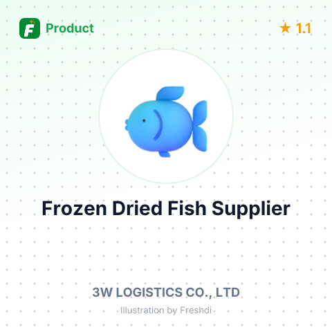 Frozen Dried Fish – summary card, no photo uploaded yet