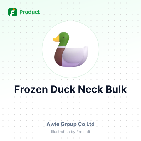 Frozen Duck Neck – summary card, no photo uploaded yet