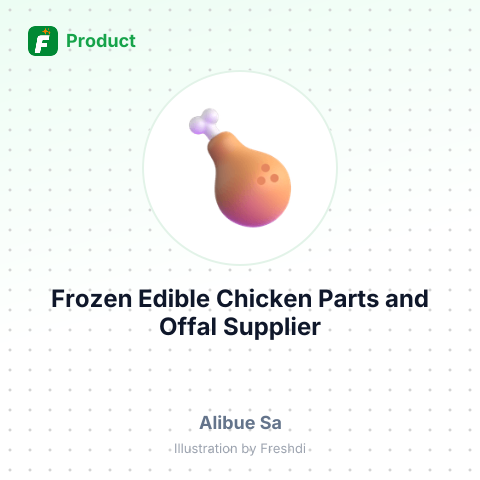 Frozen Edible Chicken Parts and Offal – summary card, no photo uploaded yet