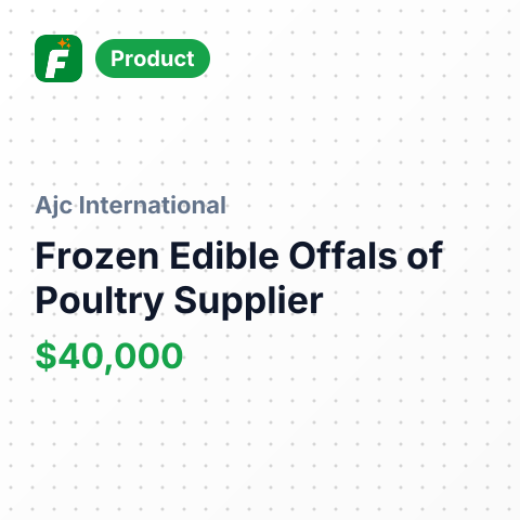 Frozen Edible Offals of Poultry (Chicken) – summary card, no photo uploaded yet