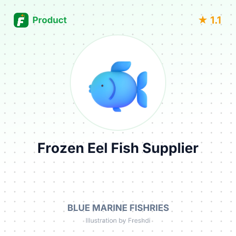 Frozen Eel Fish – summary card, no photo uploaded yet