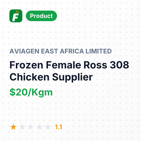 Frozen Female Ross 308 Chicken – summary card, no photo uploaded yet