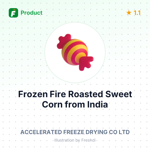 Frozen Fire Roasted Sweet Corn – summary card, no photo uploaded yet