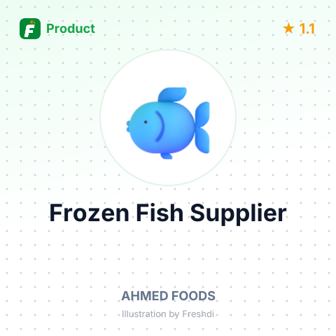 Frozen Fish – summary card, no photo uploaded yet