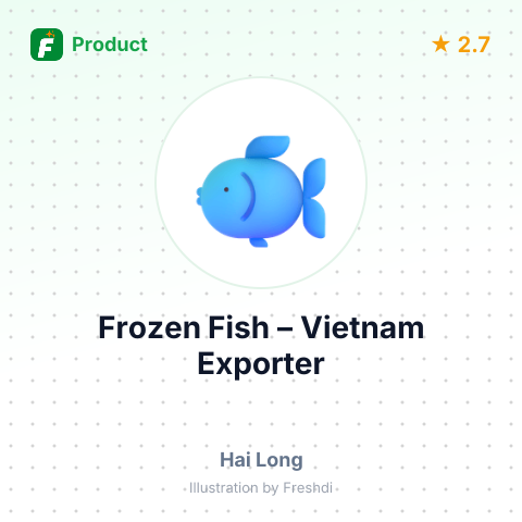 Frozen Fish – summary card, no photo uploaded yet