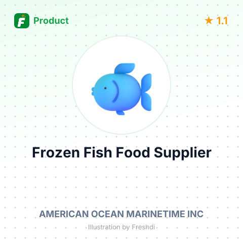 Frozen Fish Food – summary card, no photo uploaded yet