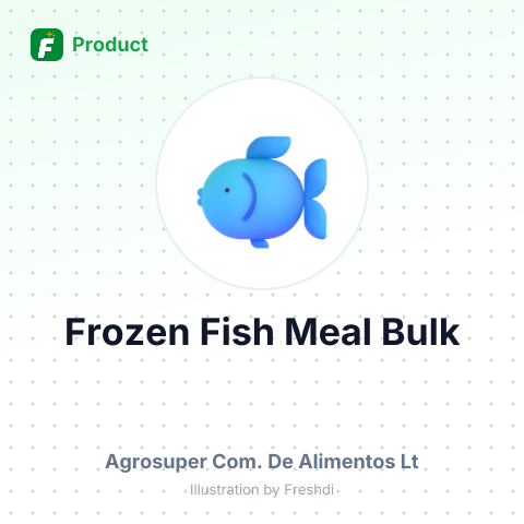 Frozen Fish Meal – summary card, no photo uploaded yet