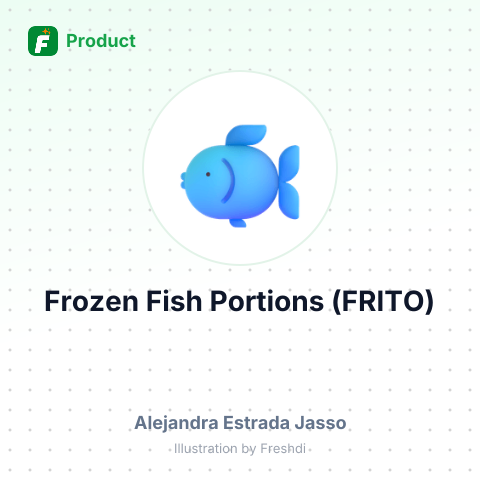 Frozen Fish Portions (FRITO) – summary card, no photo uploaded yet