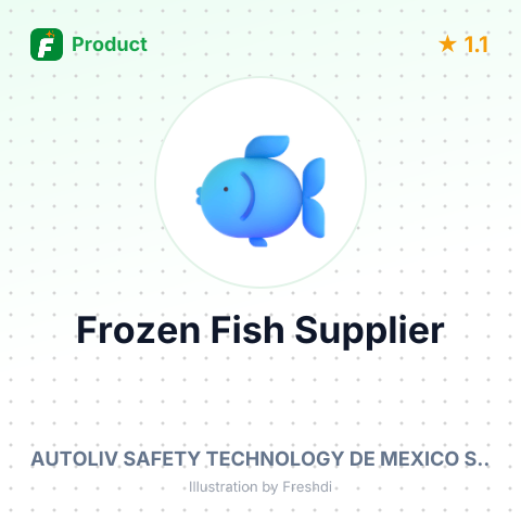 Frozen Fish – summary card, no photo uploaded yet