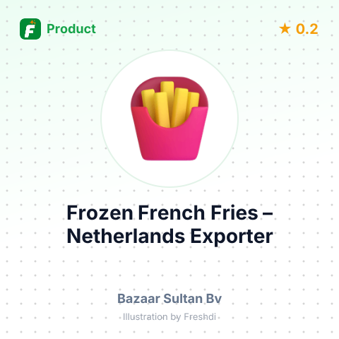 Frozen French Fries – summary card, no photo uploaded yet