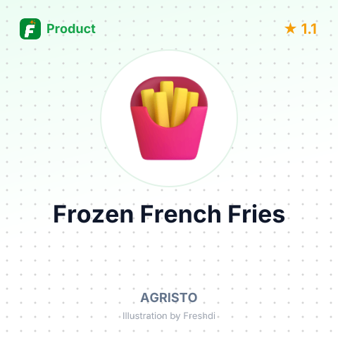 Frozen French Fries – summary card, no photo uploaded yet