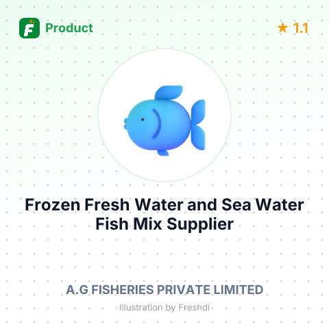 Frozen Fresh Water and Sea Water Fish Mix – summary card, no photo uploaded yet