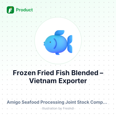 Frozen Fried Fish Blended – summary card, no photo uploaded yet