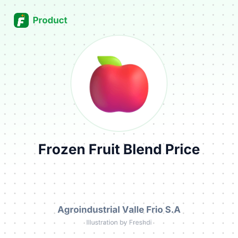 Frozen Fruit Explosion Blend – summary card, no photo uploaded yet