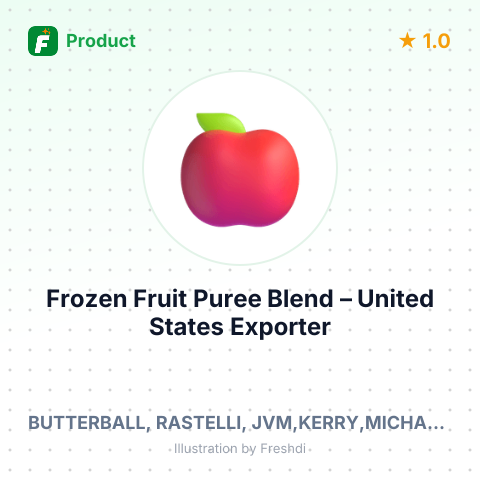 Frozen Fruit Puree Blend – summary card, no photo uploaded yet