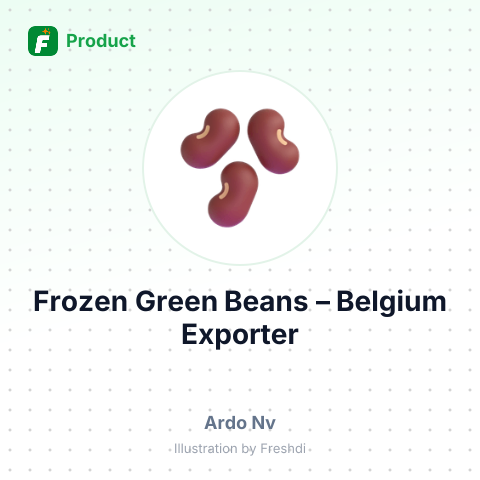 Frozen Green Beans – summary card, no photo uploaded yet