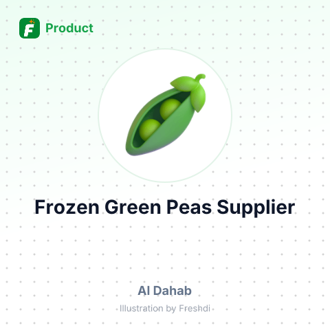 Frozen Green Peas – summary card, no photo uploaded yet