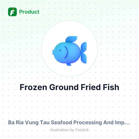 Frozen Ground Fried Fish – summary card, no photo uploaded yet
