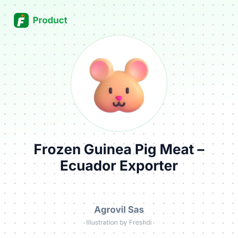 Frozen Guinea Pig Meat – summary card, no photo uploaded yet