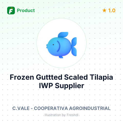 Frozen Guttted Scaled Tilapia IWP – summary card, no photo uploaded yet