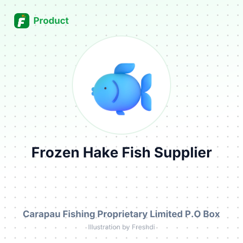 Frozen Hake Fish – summary card, no photo uploaded yet