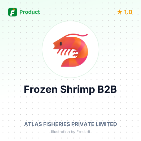 Frozen Headless Shell-On Monsoon Poovalan Shrimp (Prawns) Size 100/300 – summary card, no photo uploaded yet