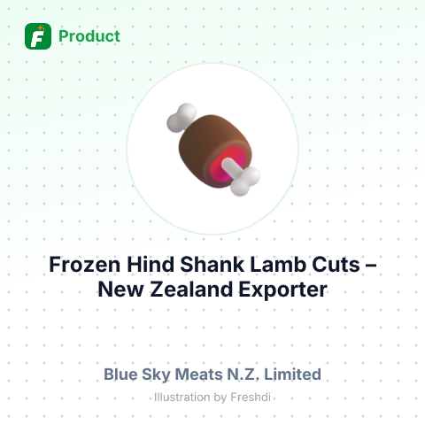 Frozen Hind Shank Lamb Cuts – summary card, no photo uploaded yet