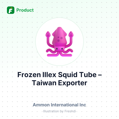 Frozen Illex Squid Tube – summary card, no photo uploaded yet