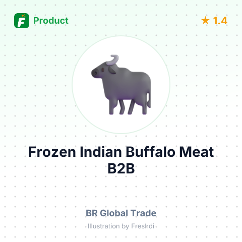 Frozen Indian Buffalo Meat – summary card, no photo uploaded yet