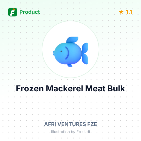 Frozen Jack and Horse Mackerel Meat – summary card, no photo uploaded yet