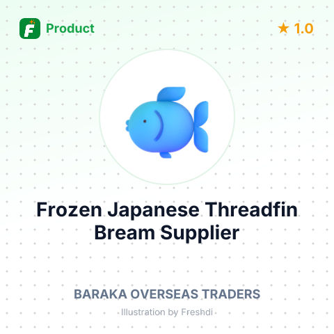 Frozen Japanese Threadfin Bream – summary card, no photo uploaded yet