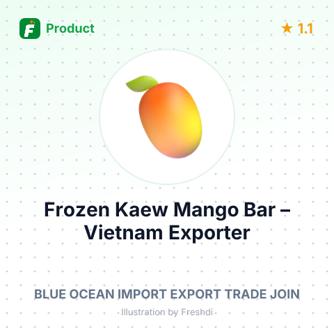 Frozen Kaew Mango Bar – summary card, no photo uploaded yet