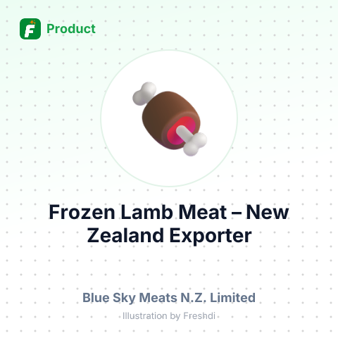 Frozen Lamb Meat – summary card, no photo uploaded yet