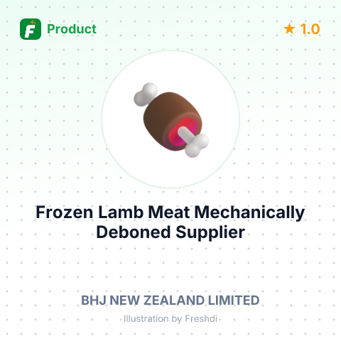 Frozen Lamb Meat, Mechanically Deboned – summary card, no photo uploaded yet