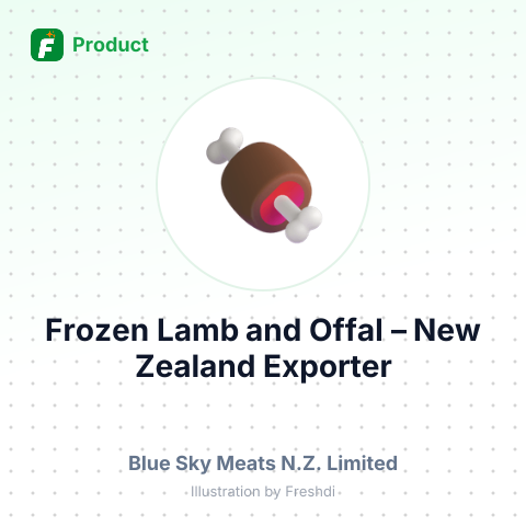 Frozen Lamb and Offal – summary card, no photo uploaded yet