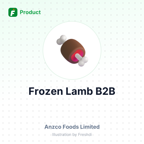 Frozen Lamb with Bone In – summary card, no photo uploaded yet