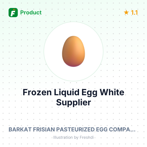 Frozen Liquid Egg White – summary card, no photo uploaded yet