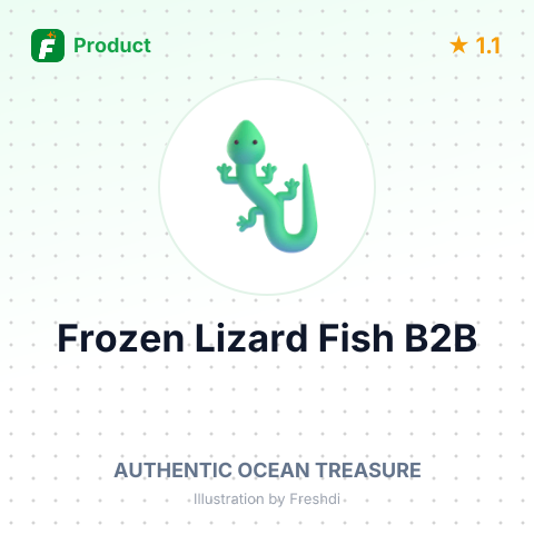 Frozen Lizard Fish Esosurimi – summary card, no photo uploaded yet