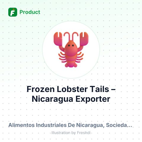 Frozen Lobster Tails – summary card, no photo uploaded yet