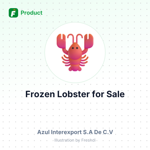 Frozen Lobster – summary card, no photo uploaded yet
