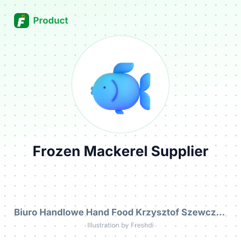 Frozen Mackerel – summary card, no photo uploaded yet
